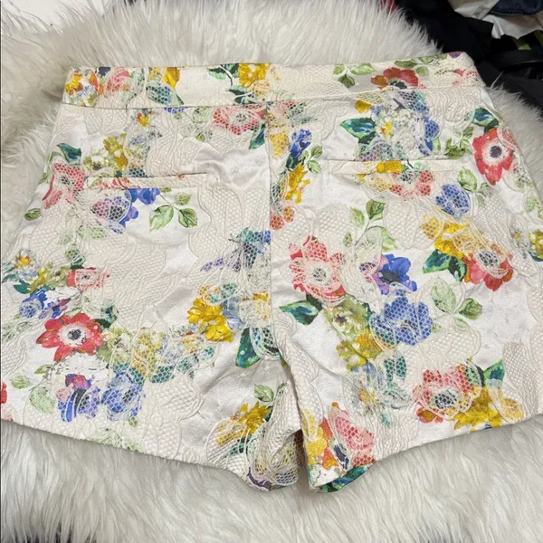 Anthropologie Shorts Catalonia Elevenes 12 Floral all over detail pockets - Image 11