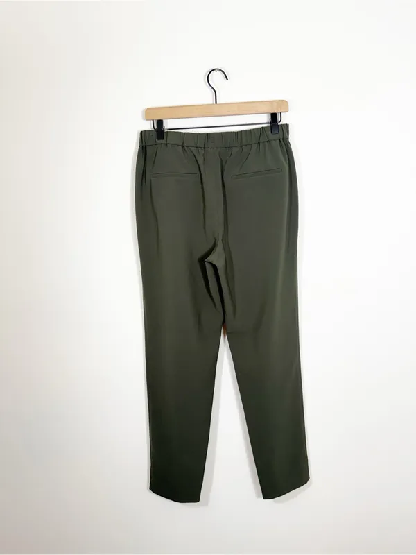 MM Lafleur Colby Travel Pant OrigamiTech Olive Green Trousers Size 4 - Image 6