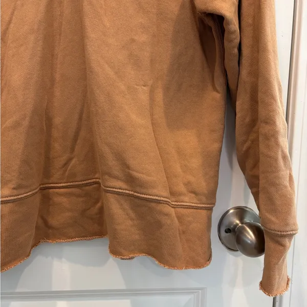 NWOT Aerie Tan Quarter-Zip Pullover - Image 3