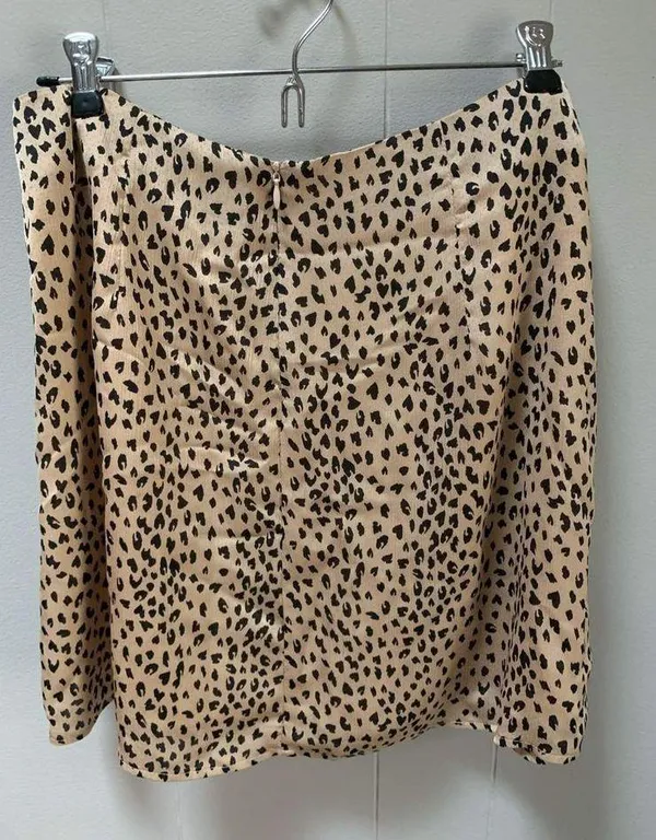 NWT! Princess Polly Leopard Print Dana Mini Skirt size 12 - Image 5