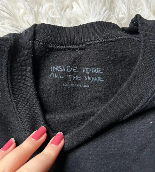 We’re Not Really Strangers Sweatshirt - Image 3