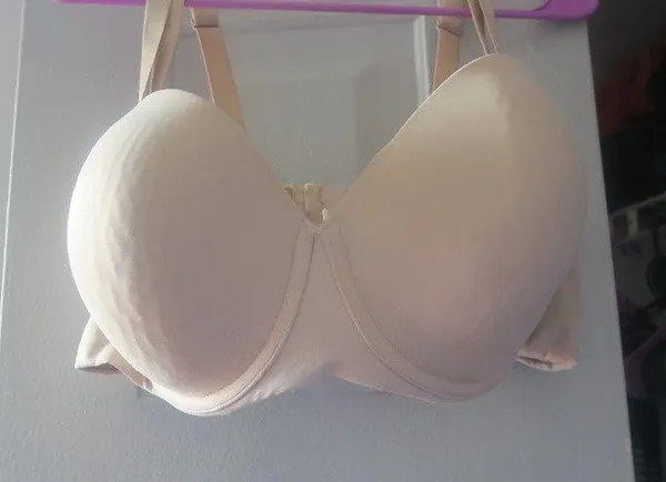 Cacique by Lane Bryant lightweight multiway strapless bra in tan size 42DD - Image 2