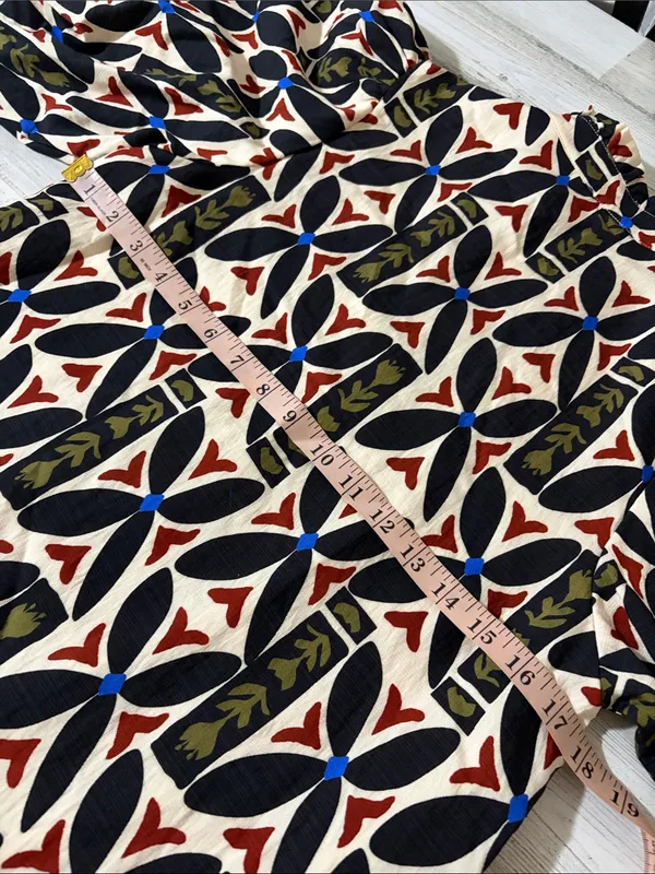 THML Geometric Print Boho Dress Size Small - Image 8
