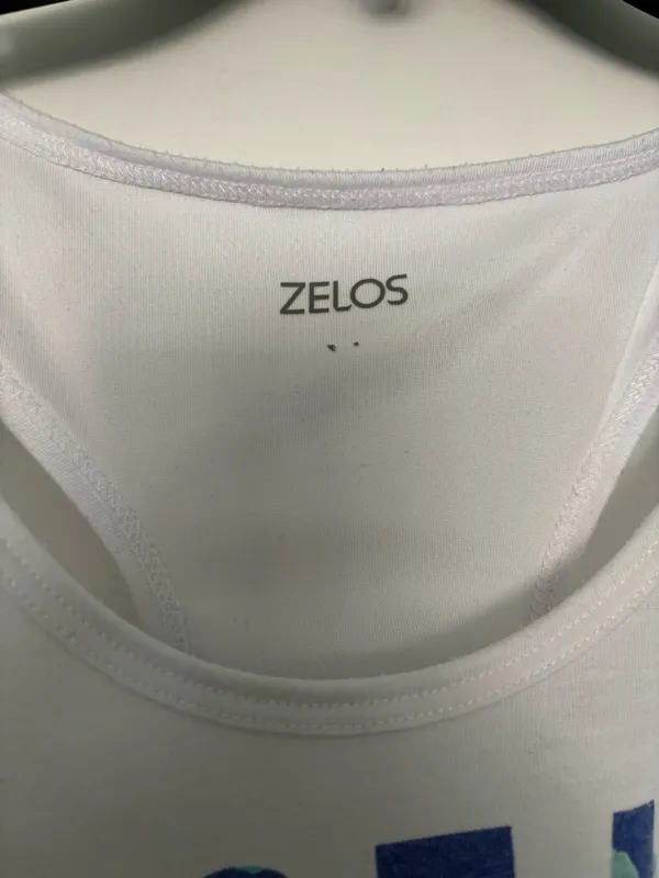 Zelos Beach white tank - Image 2