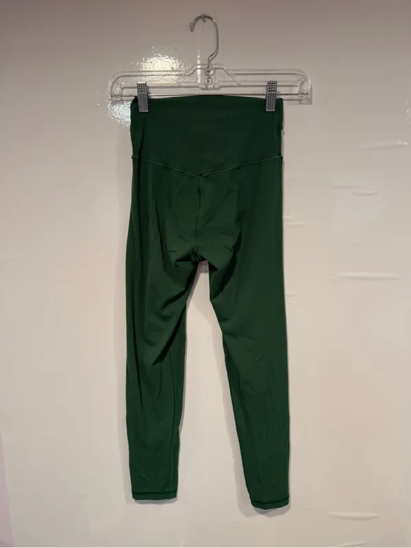 Aerie Offline High-Waist‎ Twist Front Leggings - Green - Image 3