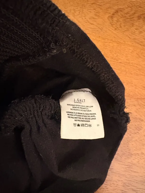 John Galt Top Brandy Melville Black - Image 4
