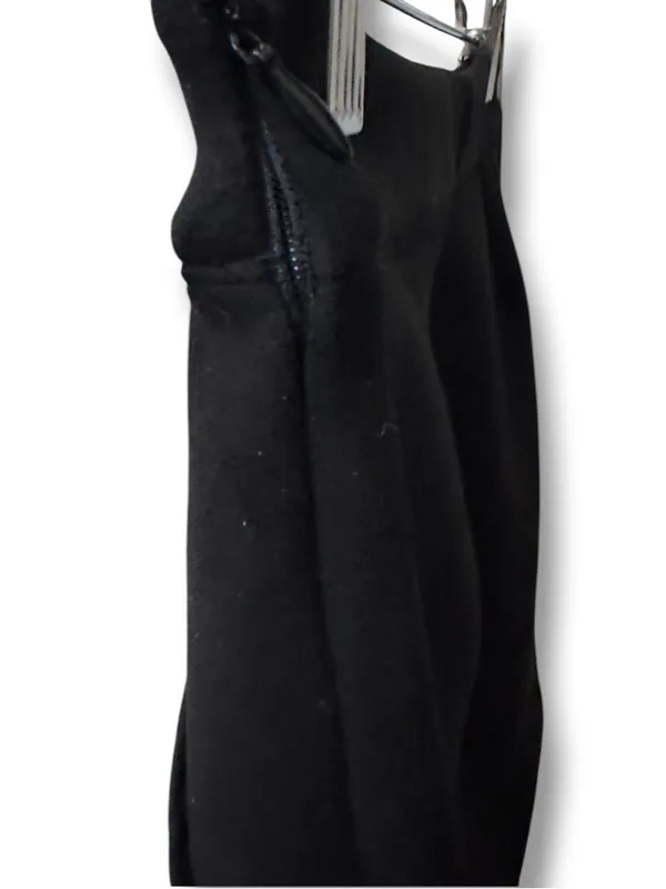 Lulu's | NWOT Black with Front Patch Pockets A-Line Mini Skirt (size S) - Image 8
