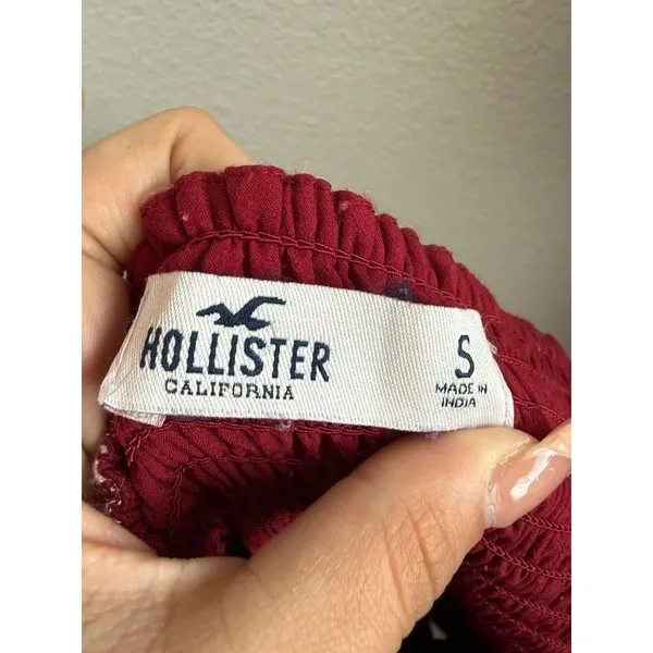 Hollister Stripped holiday romper with pockets small - Image 4