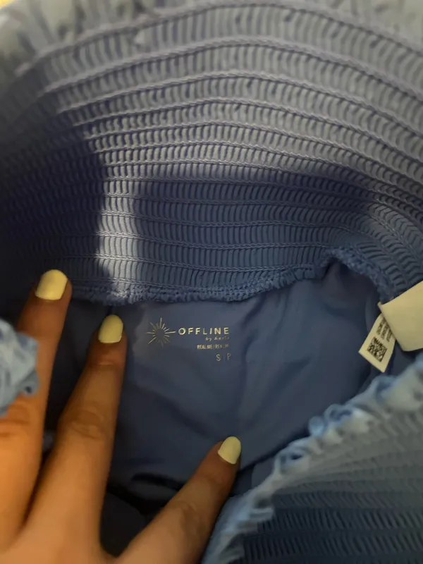 Aerie OFFLINE Smocked High-Waisted by Shorts - Image 4