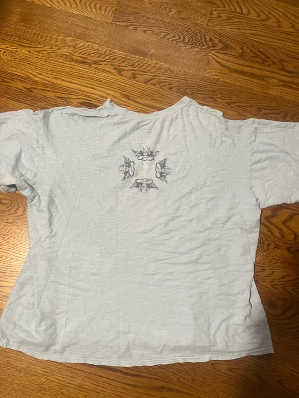 Boys Lie Sky Blue Unbreakable Boyfriend T-Shirt - Image 3