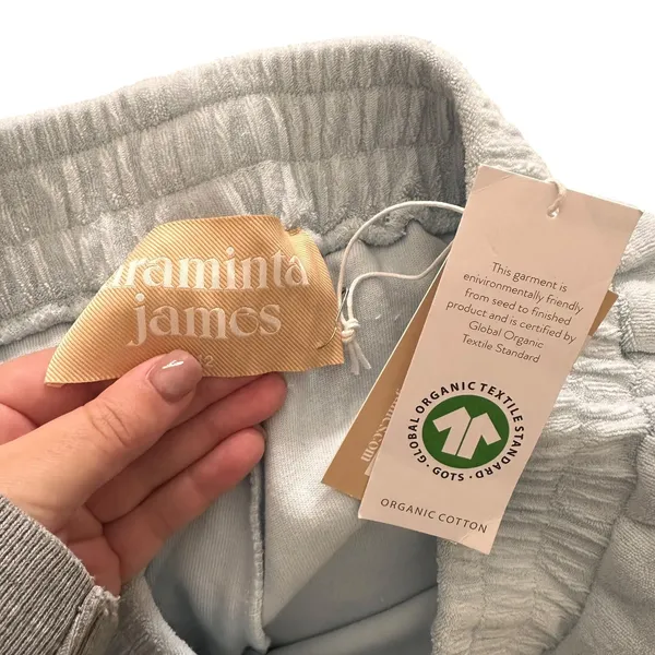 ARAMINTA JAMES Organic‎ Terry Jogger Powder Blue NWT AUS 12/US 8 - Image 5