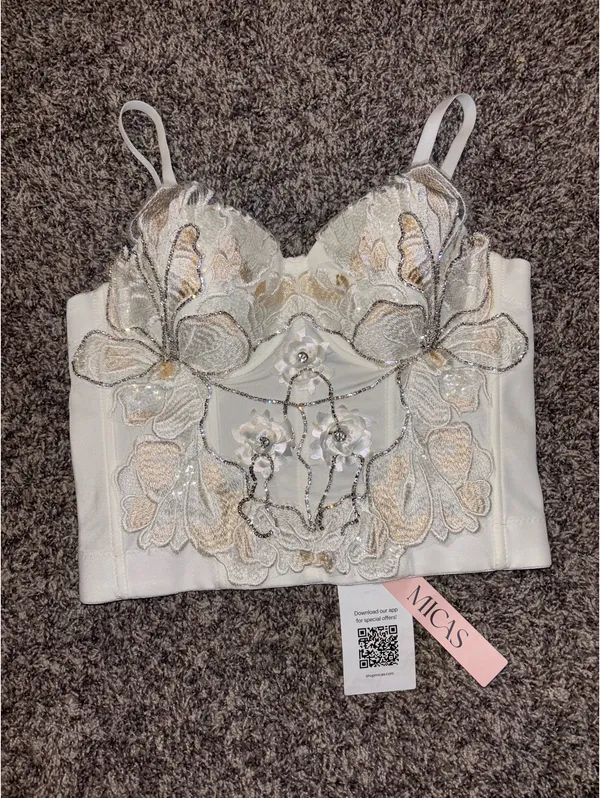 Micas bustier corset top - Image 2