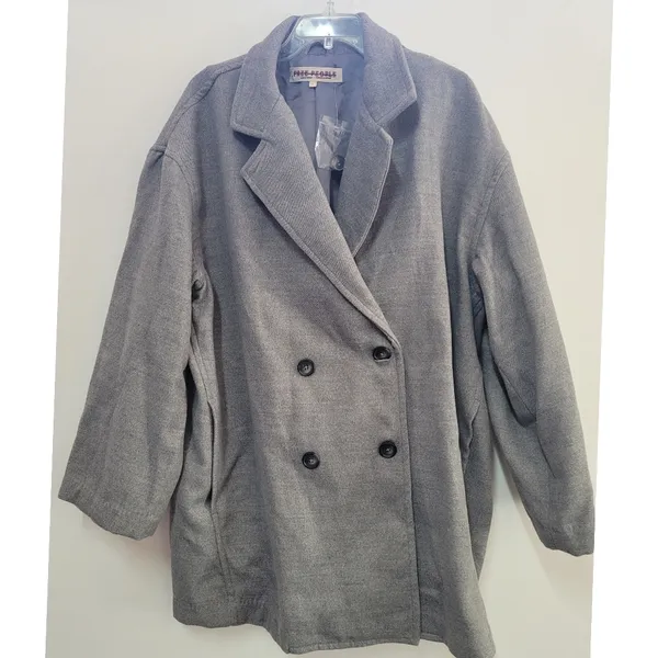 Free people Hannah Slouchy Blazer Size L - Image 4
