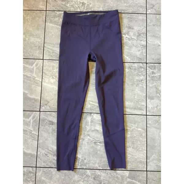 FP Movement Free People Purple Laser Cut Wing High Rise Leggings Small S OB66170 - Image 3