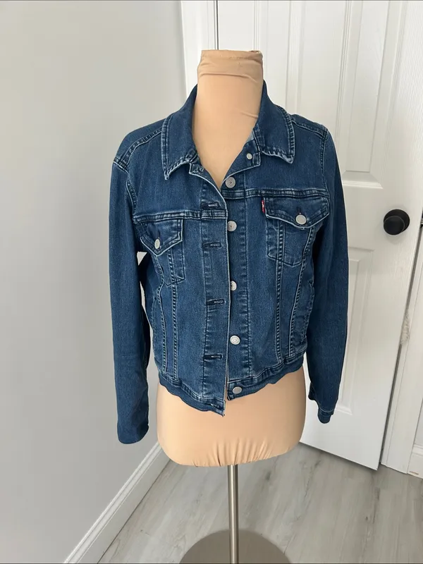 Levi’s Stretch Denim Trucker Jacket - Image 2