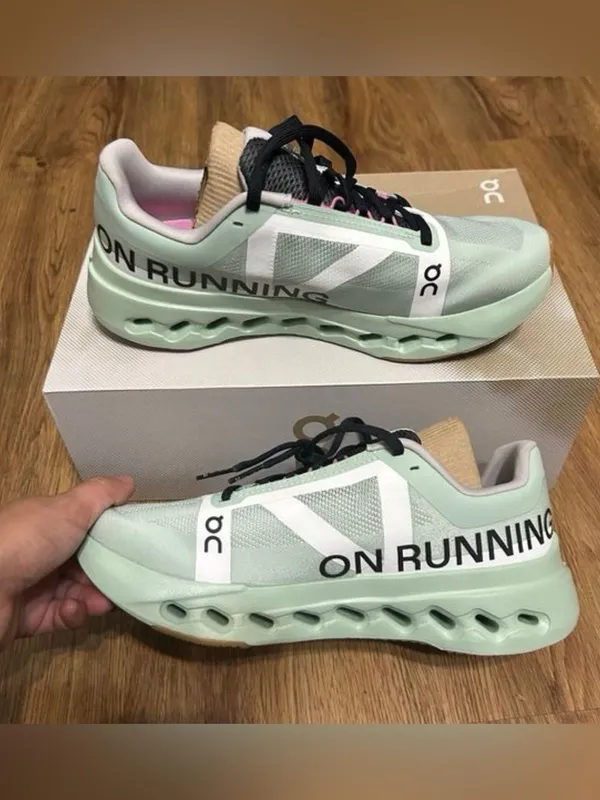 ON CLOUDSURFER athletic training running lace up shoes sneakers women’s 7 new - Image 6