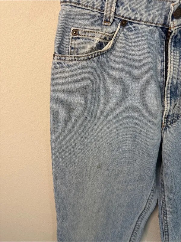 Levis Orange Tab Student Faded Vintage Jeans Made in USA Size 29x28 - Image 8