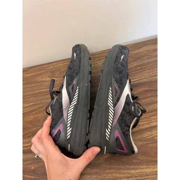 Brooks Adrenaline GTS 23 Womens Running Shoes Black Plum 1203911B072 Size 9 - Image 6