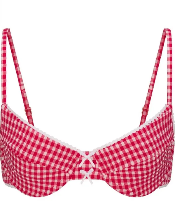 New with tags red Gringham bikini - Image 5