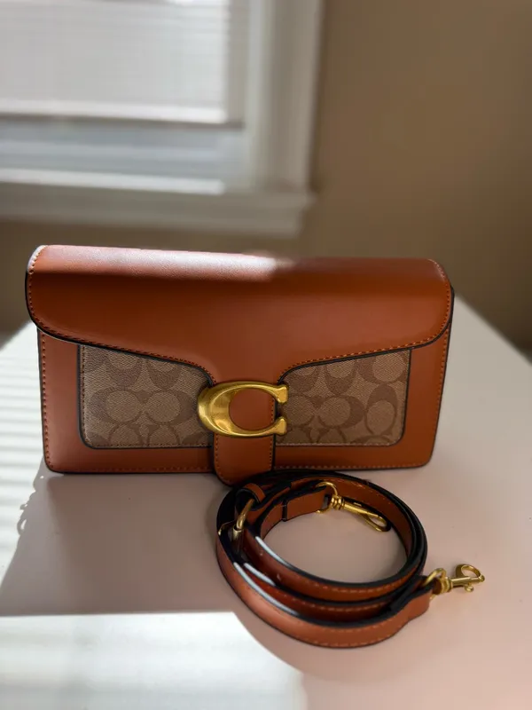 Coach Brown Shoulder Bag Leather - Image 9