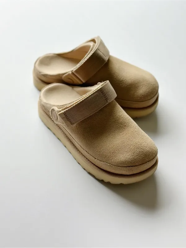 UGG Goldenstar Clog Mustard Seed Shoe - Image 5