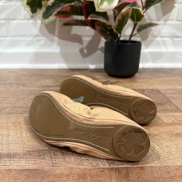 Lucky Brand Emmie Gold/Metallic Nude Ballet Flats – Size 7/37 - Image 9