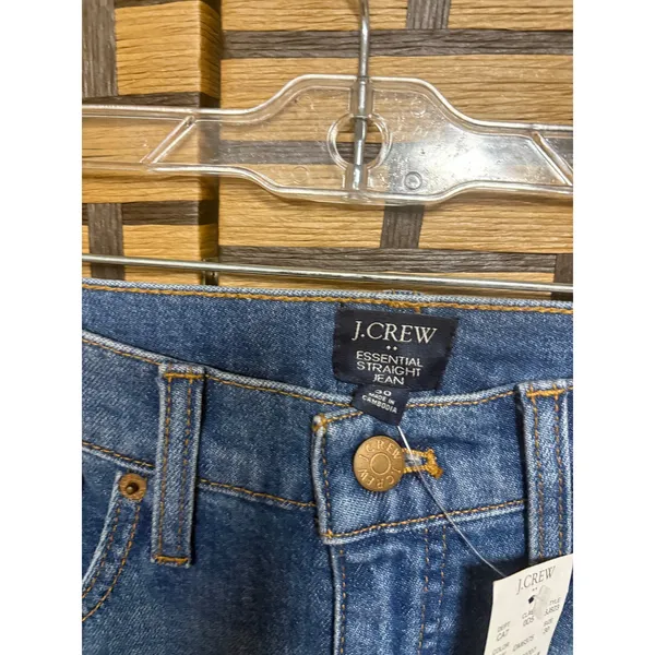 J. Crew Essential‎ Straight Jeans Size 30 Blue - Image 5