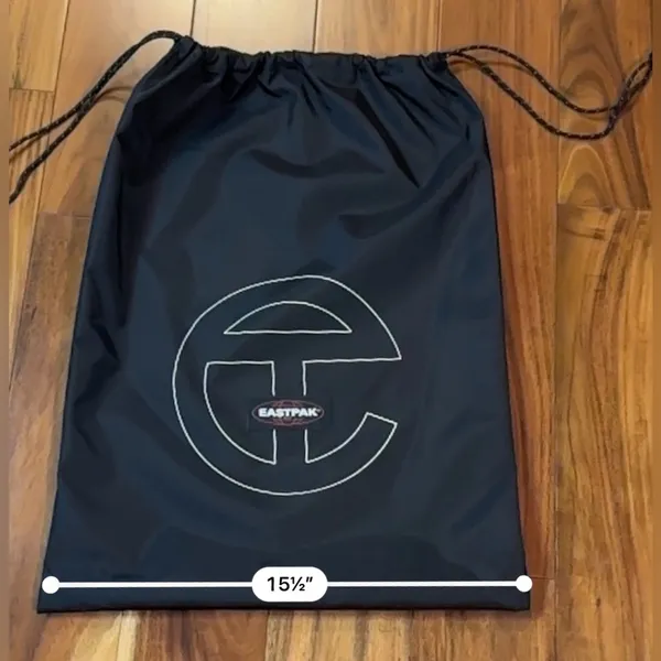 Telfar x Eastpak Black Drawstring Dust Bag - Image 8