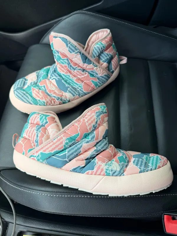 THE NORTH FACE Thermoball Porcelain teal Mountain athletic hiking traction Sz 9 - Image 2