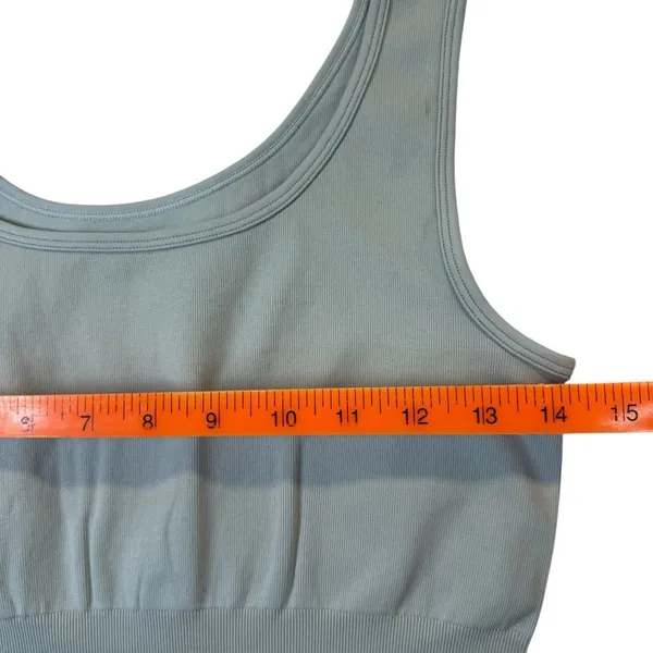 Shapewear Bodysuit Sleeveless Tank Top Gray Women’s size large NEW - Image 5