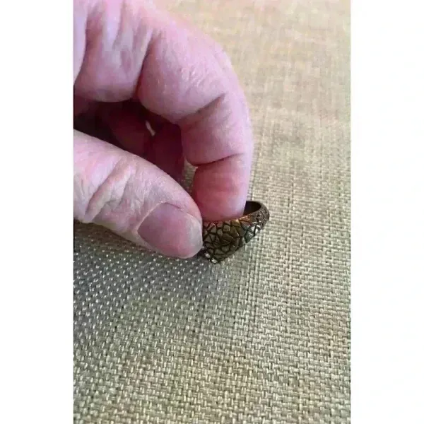 Gold tone Ring with golden‎ stone NWOT Yellow - Image 2