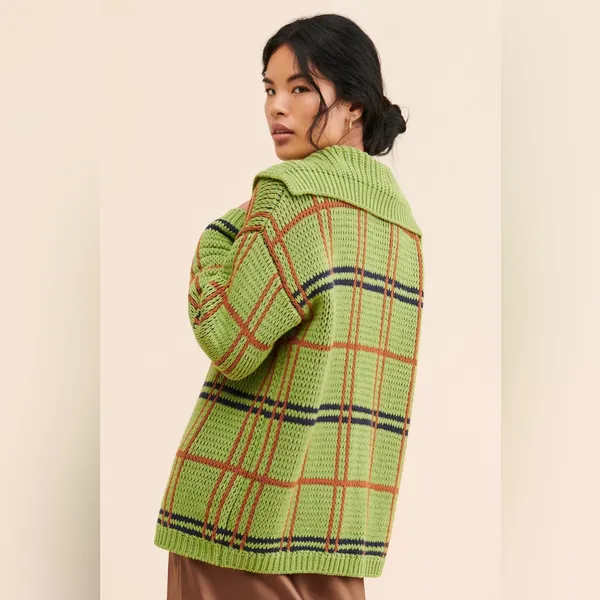 Anthropologie Callahan Bonnie Plaid Cardigan - Image 3