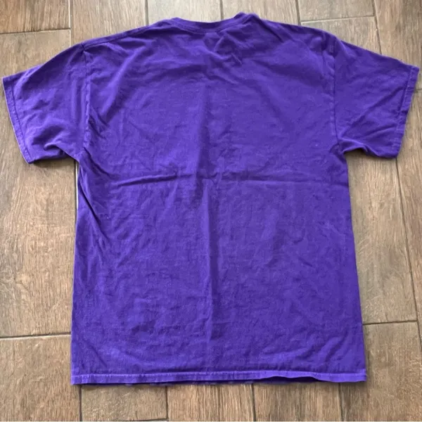 Cape Cod Purple Gildan Heavy Cotton T Shirt size L - Image 5