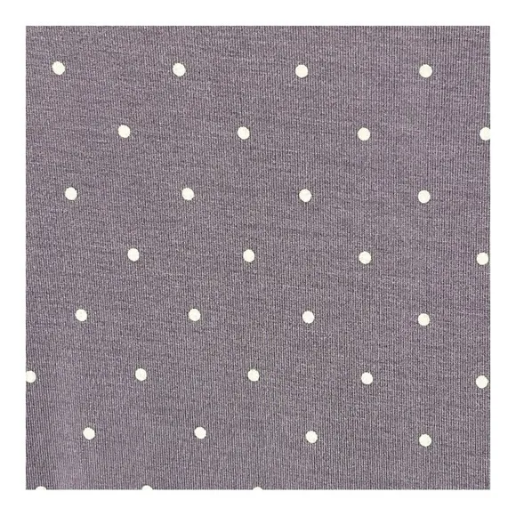 Matilda Jane Perfect in Purple Polka‎ Dot Peplum Bell Sleeve Top Size Medium - Image 3