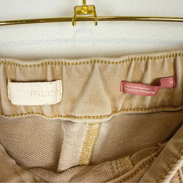 Anthropologie Pilcro‎ The Hiker Utility Leggings Slim Tan Pant Khaki Size Medium - Image 9