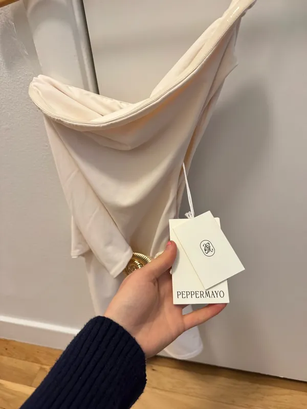 Peppermayo So Iconic Mini Dress - Ivory - Image 5