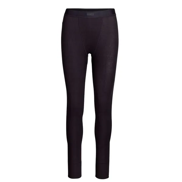 NWT SKIMS Cotton Rib Leggings Thermal Ribbed Soot Black Size Medium - Image 2