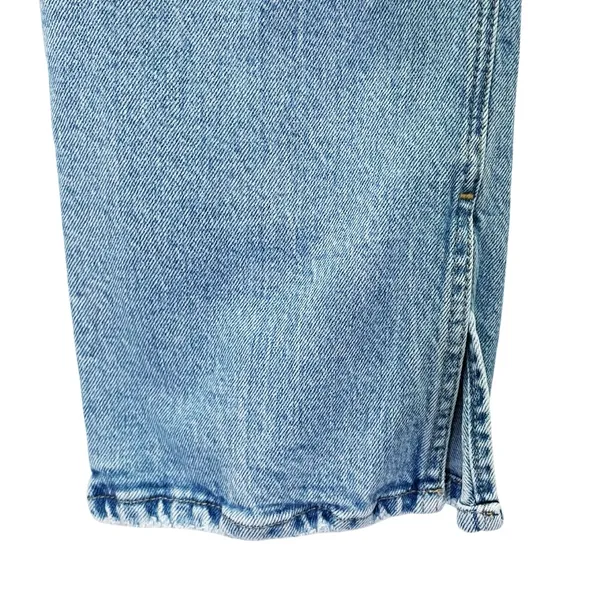 Good American Good Icon Split Inseam Jeans Size 10 / 30 Medium Wash Straight Leg - Image 7