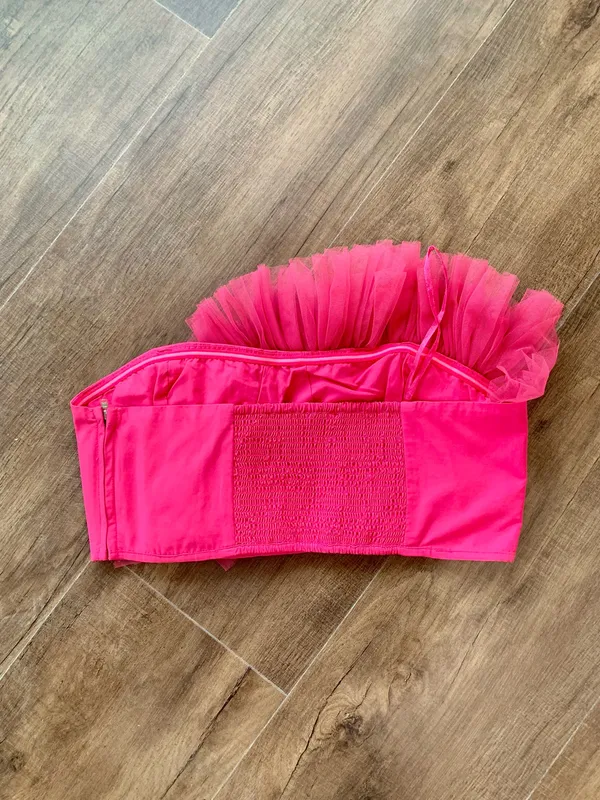 Ranna Gill Anthropologie pink top - Image 2