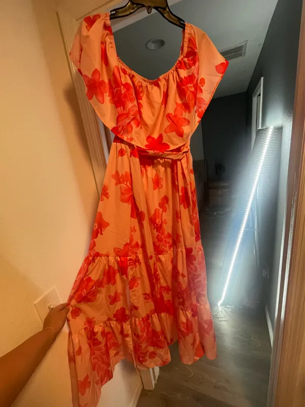 Flower dress Size L - Image 4