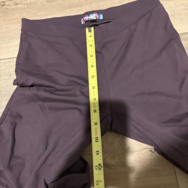Urban Outfitters ‎ crossover flare Trouser leggings deep purple size 8 - Image 6