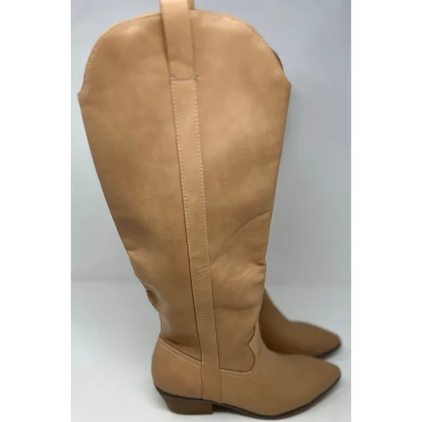 Universal Threads‎ Women's Tan Memory Foam Boots Size 7 1/2 - Image 2