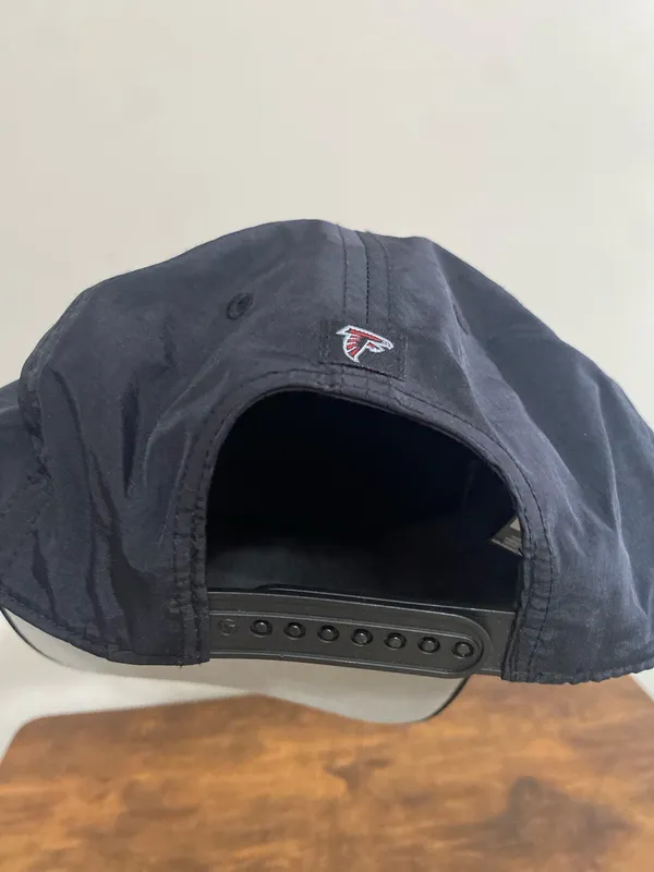 47 Brand Atlanta Falcons Black Rope-Trim Snapback Hat - Image 4