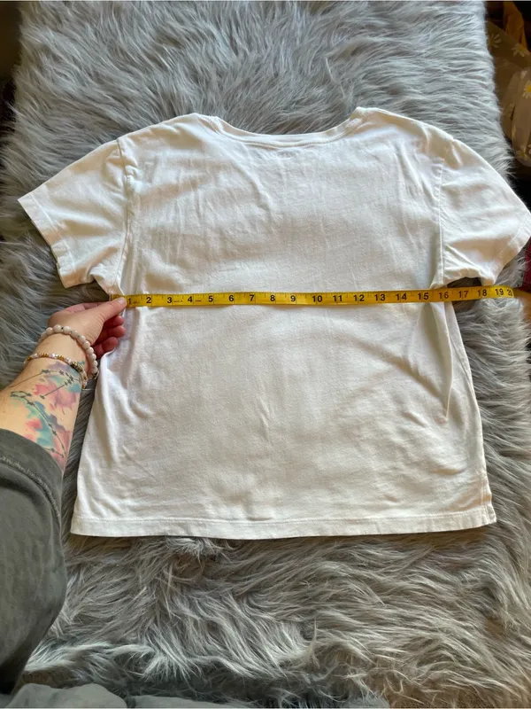 🐶Abercrombie & Fitch Le Weekend White Graphic Tee - Image 7