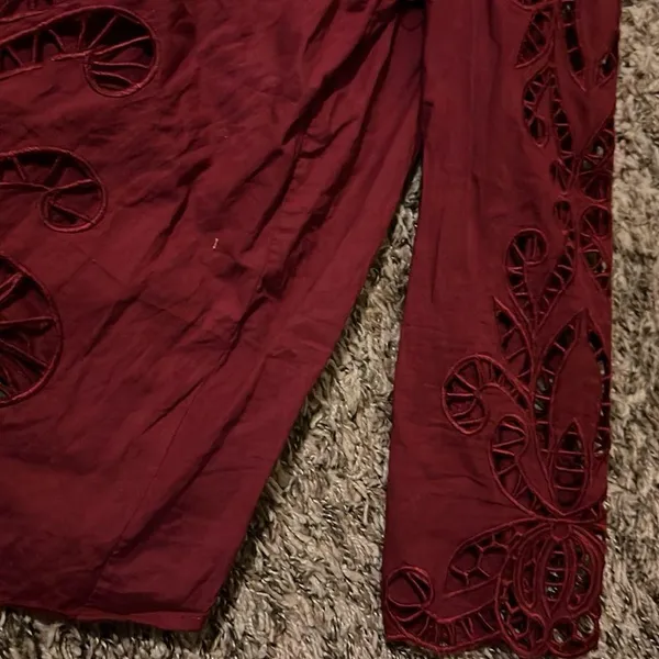 Anthropology top Red - Image 2