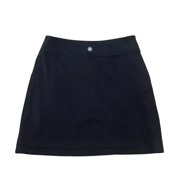 Athleta Women Black Active Skort XS Tennis Golf Running Skirt with Shorts - Image 4