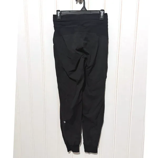 Lululemon Dance Jogger Black High Rise Pants LW5ENMS Size 4 - Image 4