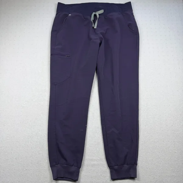 FIGS Scrub Set Women’s XL Purple Catarina Top Zamora Jogger Pants - Image 4