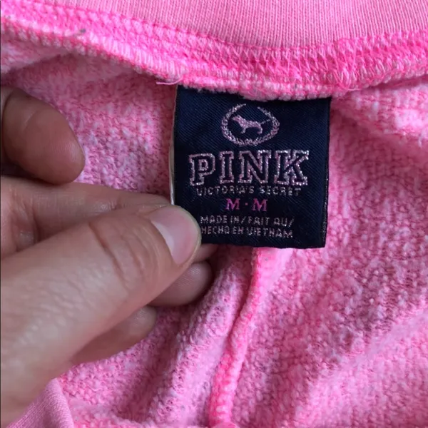 PINK - Victoria's Secret vintage pink sweats Sz M - Image 4