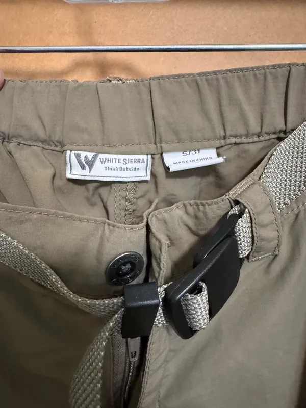 Khaki Outdoor Cargo Pants - Image 2